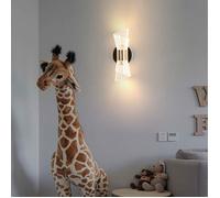 SNOGOLD Applique Murale LED 12W Moderne Intérieur, Applique Murale Lumière Chaude 3000K en Acrylique pour Salon Chambre Couloir