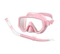 Snokel - Panoramic View Silicone Goggles, Dry Top Snorkel Set for Adults | Anti-Fog Diving Face Cover, Island Tourism Water Gear, Swimming Training Accessory, Beach Trip Underwater