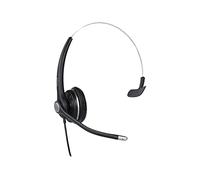 Snom Micro-casque A100M – Connecteur 3,5 mm – Sur-oreille filaire – Noir