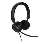 Snom A310D Stereo Black Wired Headset for Office with Noise Cancelling Microphone (casque filaire stéréo pour le bureau avec microphone à réduction de bruit)