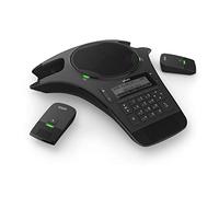 Snom Téléphone de conférence C520 – DECT, Bluetooth, microphone sans fil, extensible – Noir