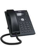 Snom D120 Téléphone IP, téléphone de bureau SIP, 2 identités SIP, PoE, affichage graphique avec rétro-éclairage, 360 ° -Benachrichtigungsanzeige, 5 touches de fonction assignée pré, noir, 00004361