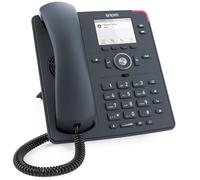 Snom D140 TéLéPhone VoIP Gris Ardoise, ÉCran LCD 2,8, Audio HD, 2 Identités SIP, PoE Classe 1, IPv4/IPv6, OpenVPN, Touches Programmables, Switch Ethernet IntéGRÉ