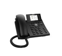 Snom Téléphone fixe D335 – Écran TFT 2,7 Noir, 32 touches programmables, USB, Son HD