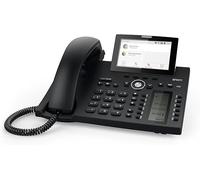 Snom D385N 00004600 Téléphone IP SIP Écran Couleur TFT 4,3" 480 x 272 Pixels 12 identités SIP Interrupteur à Crochet capteur USB 48 clés Auto-inscriptibles (12 physiques) Noir