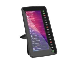 Snom D7C Module d'extension USB de Couleur pour Les téléphones D7xx (d'affichage en Couleurs à Haute résolution avec rétro-éclairage, en Guirlande avec jusqu'à 3 modules), Noir, 00004467