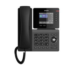 Snom D810W Téléphone IP Wifi PoE Téléphone IP professionnel avec Wifi intégré, écran couleur et audio HD, conçu pour les bureaux modernes qui exigent