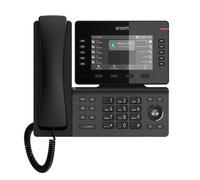 Snom D815WB Téléphone IP Noir Wifi Téléphone IP professionnel avec Wifi intégré, écran couleur 5 pouces et touches programmables pour les bureaux et