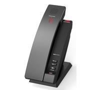 Snom Téléphone fixe HD101 – DECT sans-fil, HD-Voice, PoE, boîtier antibactérien – Noir