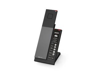 Snom HD341A Hospitality Téléphone analogique DECT sans fil Base analogique 5 touches de raccourci Audio HD Mains libres Boîtier antibactérien