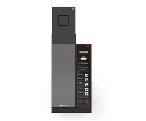 Snom HD341A Téléphone DECT analogique Téléphone analogique DECT pour chambres d'hôtel, avec fonctions dédiées à l'hôtellerie, touches de numérotation