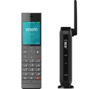 SNOM HM201 Téléphone sans fil DECT pour l'hôtellerie Antibactérien Grand écran couleur