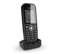 Snom M30 Combiné TéLéPhone Portable Et TéLéPhone Fixe sans Fil IP-DECT avec Grand ÉCran Couleur, Qualité Audio Cristalline, Fonctions d'Appel AvancéES, Longue Autonomie Et Mises À Jour OTA