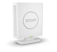 Snom M400 Base DECT pour TéLéPhone Fixe sans Fil - Jusqu'à 20 Combinés Et 10 Appels Simultanés, Mises À Jour sans Fil, Sécurité TLS & SRTP - TéLéPhone Fixe VoIP