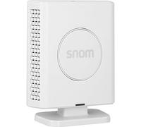 Snom M400 Base DECT pour TéLéPhone Fixe sans Fil - Jusqu'à 20 Combinés Et 10 Appels Simultanés, Mises À Jour sans Fil, Sécurité TLS & SRTP - TéLéPhone Fixe VoIP