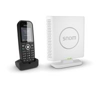 Snom M430 Téléphone DECT Identification de l'appelant Noir, Blanc