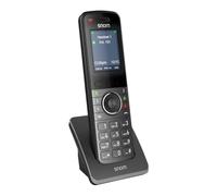 Snom M55 Combiné DECT, Écran Couleur 2,4", Bluetooth, 12h Autonomie | Batterie 1500mAh, 6 touches LED Shared Call Emulation, clip ceinture