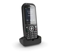 Snom M70 IP DECT combiné robuste UE / Etats-Unis, VoIP, SIP, Bluetooth, HD, touche d'alarme, les vibrations, parfait pour une utilisation en extérieur, les chutes jusqu'à 2 mètres, Noir, 00004423