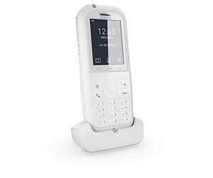 Snom M90 Téléphone Fixe Sans Fil DECT - TéLéPhone Fixe IP65 Pour Milieux Médicaux - Combiné Avec Bouton D'Alarme, Bluetooth Et Écran Couleur - Autonomie 17h