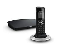 Snom M65 combiné DECT professionnel (250 heures de veille, 2 pouces 176 x 220 pixels TFT, SW OTA mise à niveau, alerte par vibration, clip ceinture, clavier rétro-éclairé), noir, 00003969