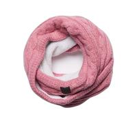 Superdry Tweed Cable Scarf Rose Femme