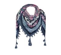 Snood Femme Orange Cheche Hommes Orange ChâLes Mode femmes impression bouton châle écharpe femmes mode bohème foulards ethnique cravate gland écharpe Echarpe Parisienne éCharpe Chale (C, One Size)