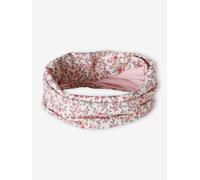 VERTBAUDET Snood fille coton imprimé fleurs multicolore 2/6A