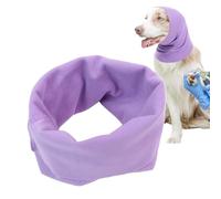 Snood Protège-oreilles de chien, capuche douce et apaisante pour animaux de compagnie, pour activités extérieures, bain, coupe de cheveux, douche, promenade et races moyennes et grandes