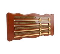 Snooker Billiard Score Board, 4 Track Snooker Score Board Billiards Scoreboar, Shuffleboard Scoreboard Arbitre Gear Scorer Board Snooker en Bois Score Keeper Snooker Scoreboard