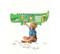 snookids Busy Board Montessori Jouet pour Enfant - Planche d'activités Quiet Book pour Garcon Fille, Pliable Livre Montessori éducatif Cadeau 1 2 3 4 5 6 Anniversaire Noël