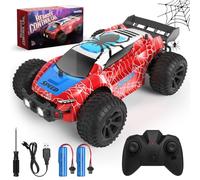 snookids Voiture Télécommandée Enfant - 2,4 GHz 1:20 Voiture RC Jouet avec LED Lumière, Rechargeable Radiocommandée Buggy Drift Cars Cadeau pour 3 4 5 6 7 8 Ans Garcon Filles