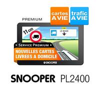 Snooper PL 2400 GPS Eléments Dédiés à la Navigation Embarquée Europe Fixe, 16:9