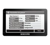 TRUCKMATE Snooper PL2200, Navigateur GPS, automobile 4.3" grand écran
