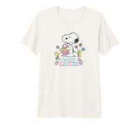 Snoopy Bonjour Pâques T-Shirt Haut de Gamme