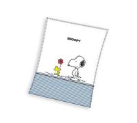Snoopy Couverture en Laine Polaire - Super Douce et Chaude Couverture Plaid - Couverture câlin Polyvalente - Jeté de Canapé Polaire - Couvertures en Fleece Douce pour Bébé, Garçons, Enfant et Filles