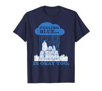 Snoopy Feeling Blue Bad Day Sad Whatever Nevermind Vintage T-Shirt