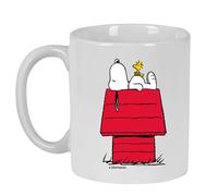 SNOOPY Grande tasse en céramique, résistante, légère, durable, 350 ml, 8 x 9,5 cm