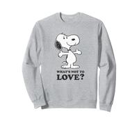 Snoopy Qu'est-ce qu'il ne Faut Pas Aimer ? Sweatshirt