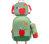 Snoopy Sac à Dos à Roulettes Set Funcional 10l 3 Unités