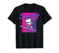 Snoopy Snoopy Peanuts Neon Surfing T-Shirt