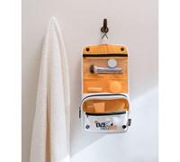 Grupo Erik - Trousse de toilette de voyage Snoopy avec crochet de suspension Beige