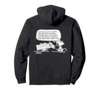 Snoopy Woodstock Citation amusante de golf dix-huit trous rétro Sweat à Capuche
