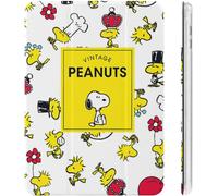 Snoopy Woodstock Étui Pour Ipad 2020 (10.2in) Avec Porte-Stylos, Résistant Aux Chocs, Réglage Automatique De L'angle De Veille/Réveil, Coque De Protection Transparente Avec Personnage