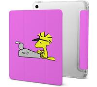 Snoopy Woodstock Étui Pour Ipad Air 4, Fin, Léger, Résistant Aux Rayures, Mise En Veille/Réveil Automatique, Étui Pour Tablette, Résistant Aux Chocs, Porte-Stylos, Transparent (10,9 Pouces)