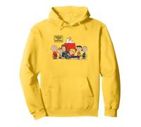 Snoopy Woodstock Happy Gang Friends Friendship BFF Vintage Sweat à Capuche