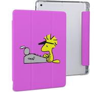 Snoopy Woodstock iPad Case 2020 antichoc Auto Sleep/Wake iPad 10.2in réglage de l'angle Mignon Transparent Personnage Housse de protection