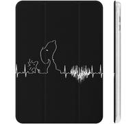Snoopy Woodstock Ipad Case 2020 Matériau Tpu Antichoc Réglage Automatique De L'angle De Veille/Réveil Mignon Transparent Housse De Protection 10.2in