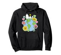 Snoopy Woodstock Love Earth Sweat à Capuche