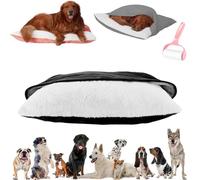 Snoozie Snuggle Burrow Dog Bed,Removable Washable Burrow Pet Bed,Comfort Covered Puppy Tent Beds,Semi Enclosed Anti Slip Indoor Plush Dogs Nest