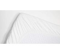 Snoozing - Drap-housse surmatelas en coton - 70x200 cm - Blanc